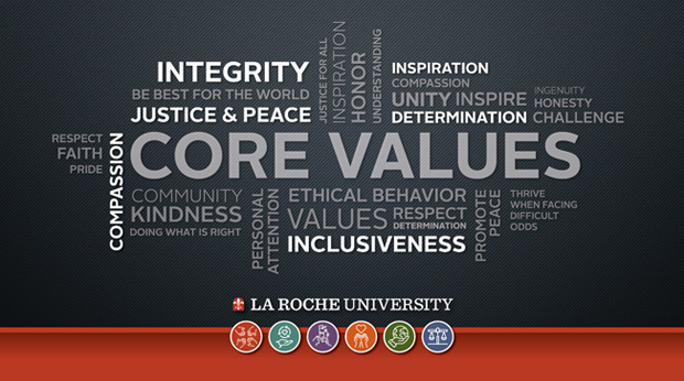 Core Values of La Roche University
